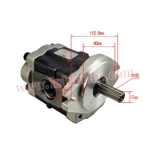 叉车齿轮泵岛津 液压泵DSG05C18F9H1-R015C 适用合力2吨电车