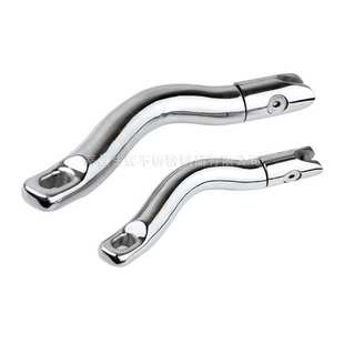 厂家现货 船用五金长锚连接器 曲棍锚链接器316不锈钢 游艇配件锚