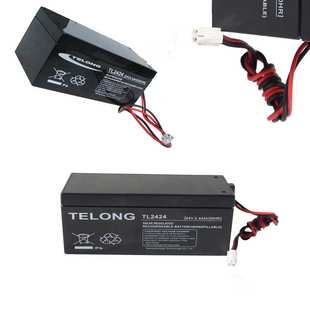 24v2.4ah蓄电池卷闸门自动门铅酸蓄电池 24v监控电瓶 门控蓄电池