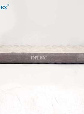 充气床垫单人植绒加厚充气床豪华户外白色充气床垫intex经销