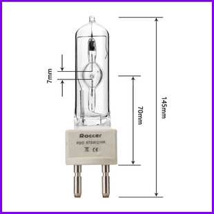 同575W 单端金卤灯款 SEL车展灯泡 HR影视电影镝灯泡G22 575W