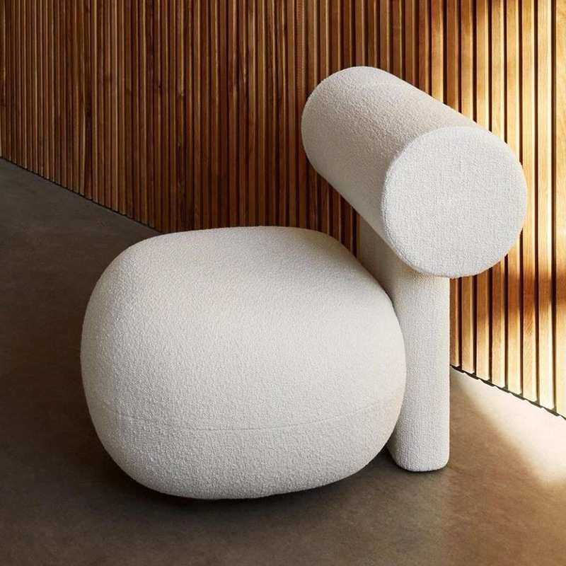 轻奢布艺沙发椅设计师款丹麦客厅懒人沙发实木靠背休闲单人卧室椅,玩具/童车/益智/积木/模型,其它,淘宝优惠券,粉丝福利购,淘宝优惠卷