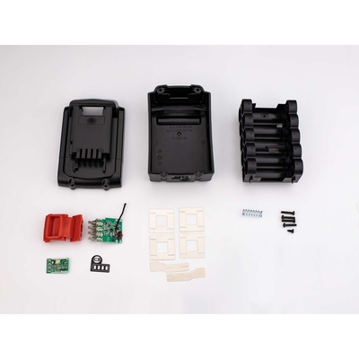 替代BLD 百得 18V工具电池套料 LB2X4020 10芯 18650款 带灯