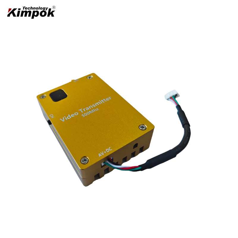 Kimpok 600Mhz 4W FPV VTX VRX 视频发射器接收器无线视频传输
