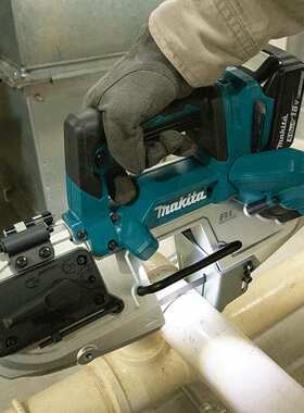 牧田充电式金属带锯DPB183RTE锂电18V无刷DPB183