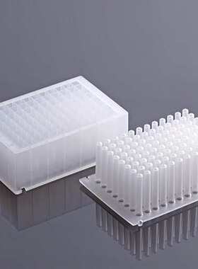 巴罗克96孔深孔板 V底 2.2ml，不带盖 02-7022/02-7122