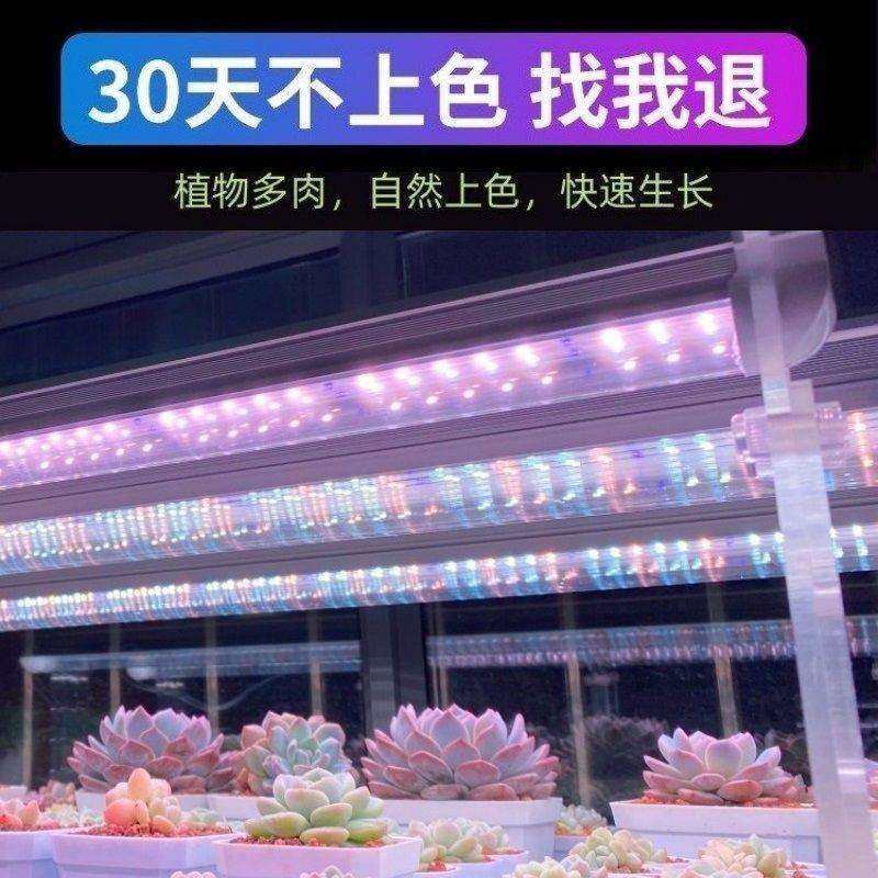 全光谱T8T20一体双植物灯管室内多肉补光灯仿太阳光LED植物生长灯
