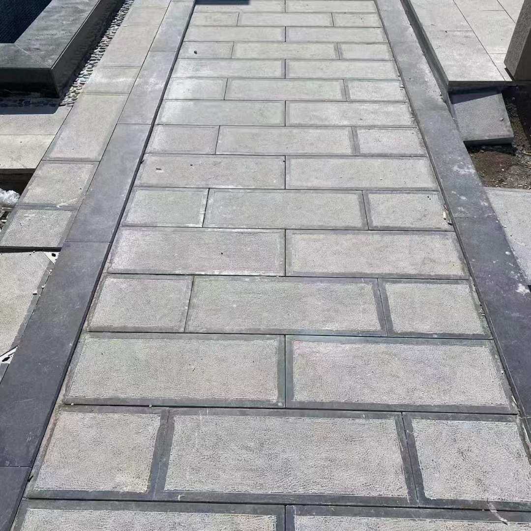 防滑地砖花园别墅仿古文化石 户外广场石材天然青石板