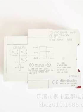 AB 罗克韦尔 继电器 FSQ3 700-FSQ3QU18 现货