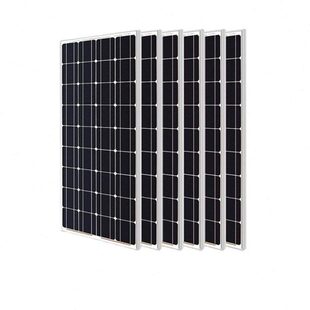 晶太阳能板板12V伏10瓦套太阳能路灯多发太阳能电池板0光电充电配