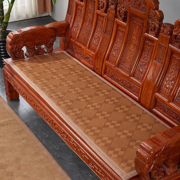 红木沙发垫夏季凉席椅垫加厚实木椅子座垫防滑实木藤席沙发垫定制,居家布艺,沙发垫,淘宝优惠券,粉丝福利购,淘宝优惠卷