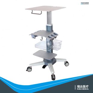 台超可升降推车支架彩板探头打印机便携式耦合声多功能车仪器超剂