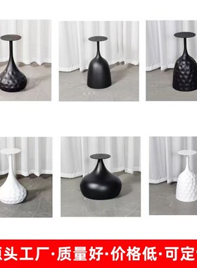 轻奢边几架子网红个性小茶几角几支架家用K岩板木板大理石支撑架