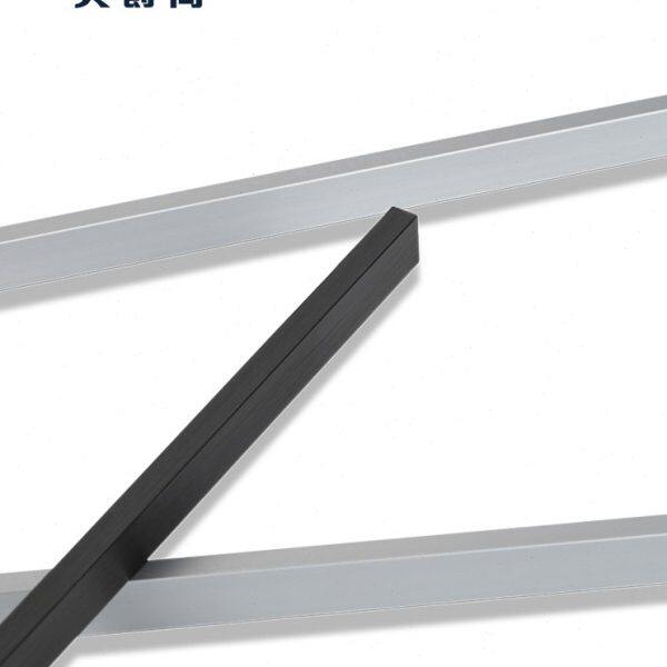 铝合金墙面压条封边条条典爵阁瓷砖包边收U边收口角u护墙角黑色阳