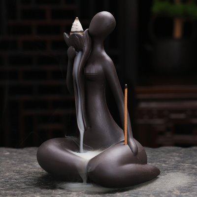 陶瓷倒流香炉高山流水观赏禅意茶道流香炉檀香线香熏香炉创意摆件,家居饰品,香薰炉,淘宝优惠券,粉丝福利购,淘宝优惠卷