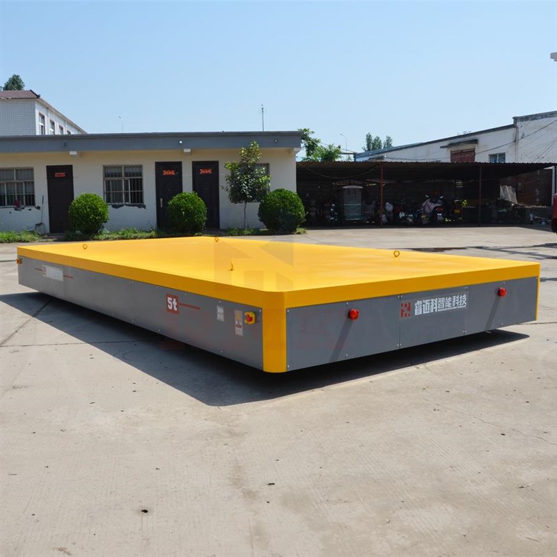 横纵平移工业无轨胶轮车遥控电动平板过跨地N平车车间无线遥控板