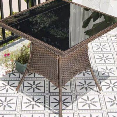 藤桌阳台大茶台茶桌大方桌大圆桌庭院仿藤编茶几组合简约休闲茶楼,住宅家具,茶几,淘宝优惠券,粉丝福利购,淘宝优惠卷