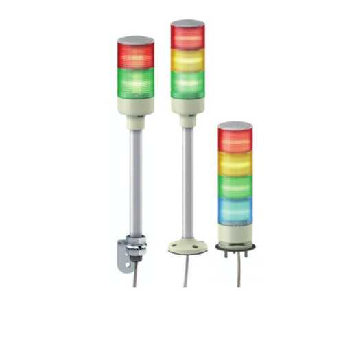 供应 XVGB3SH 3层信号灯柱 24V 带蜂鸣器 带底座的支撑管安装