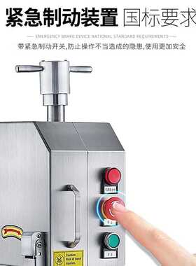 史蒂芬商用锯骨机大型大功率台式切骨机YF-300A剁肉铡骨切块机