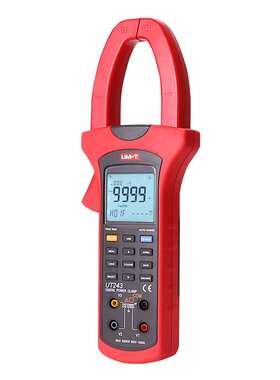 工业品优利德 UT243数字钳形谐波功率测量交流电压电流表自动量程