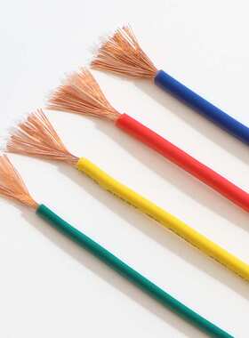胜牌现货国标电线-BVR2 4 6 10平方单芯多股软铜线阻燃家装电线