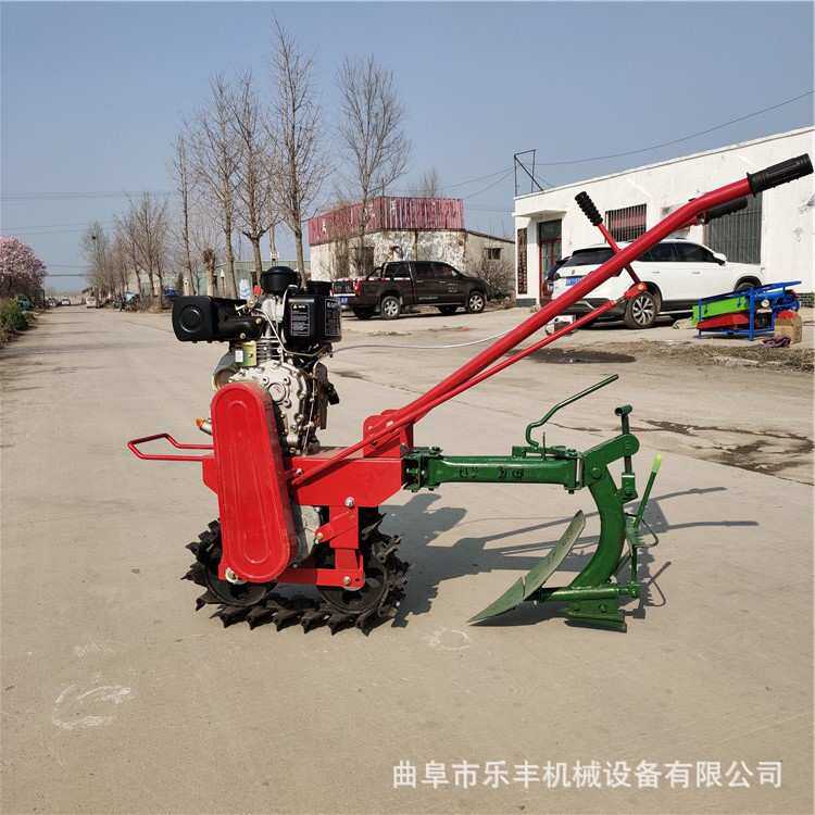 家用小型链轨微耕机 双链轨旋耕除草机 柴油大马力犁地机