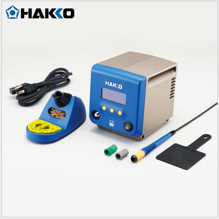 白光hakko防静电电焊台fx100高周波加热电烙铁二合一焊接套装