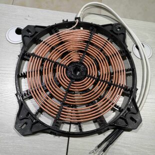 W盘K电磁炉低汤炉电线圈灶配件15盘线盘WK发热线圈商用磁12发热