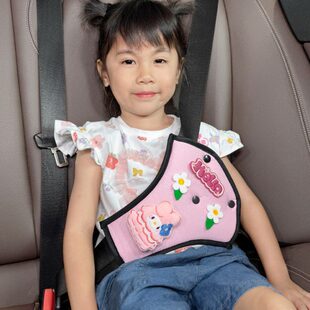 便捷简易汽车安全带器戴儿童出行防勒脖护肚座椅固定器调节器限位