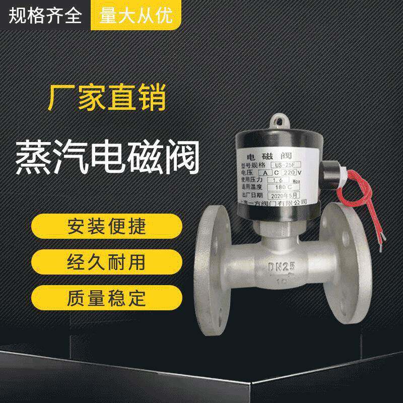 蒸汽电磁阀天然气电磁阀水用电磁阀2W-16P不锈钢电磁阀