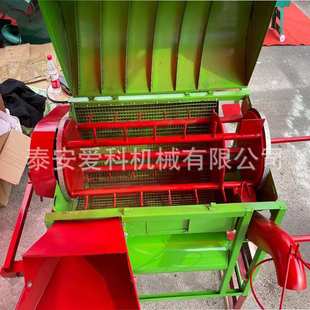 2021型电动打稻机农用麦地田间打稻机水稻脱粒机山西适用现货直供