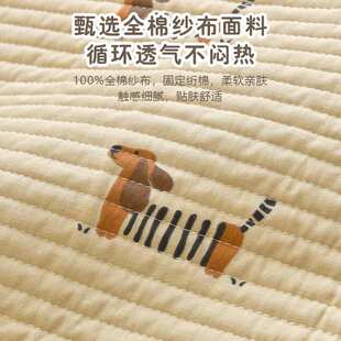 新生宝宝纯棉a类床单婴儿纱布床单幼儿园儿童拼接床四季通用床垫