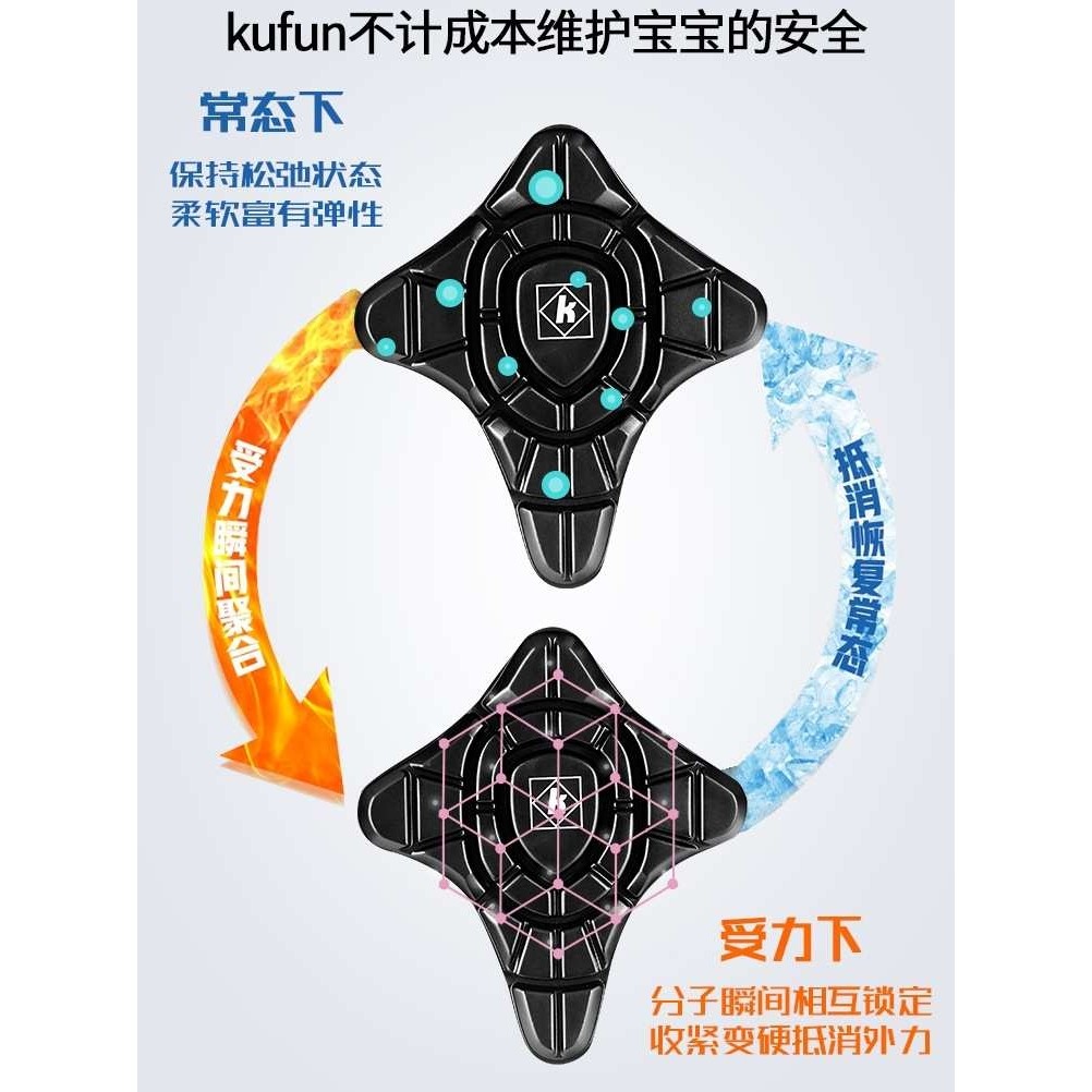 酷峰儿童软护具护膝护肘套装轮滑平衡车自行车骑行滑步车安全装备