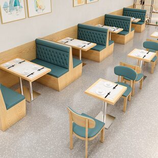 筒防火收纳化墙柜实木证书梳靠店厅西餐定制桌椅餐饮卡座沙发火锅