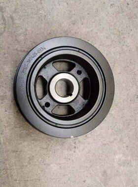 件轴原配  曲 曲 曲轴皮带轮北汽M3威旺 M20皮带轮0F曲轴盘轴M50