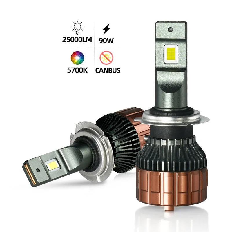 V6S H7 LED 45W 6000K 汽车前大灯 汽车车灯LED大灯