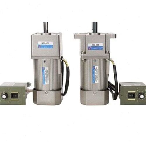 新品新品调速马达220v小型正反转交y流齿轮减N速机一体380v变速低