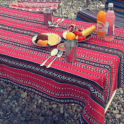 c椅子垫r便携ve野餐垫民族风保温to 毯帆布桌布户外able空调被