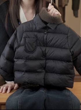 2023年儿童羽绒衣男女童内胆秋季外套中小童宝宝婴儿童装冬装衣服
