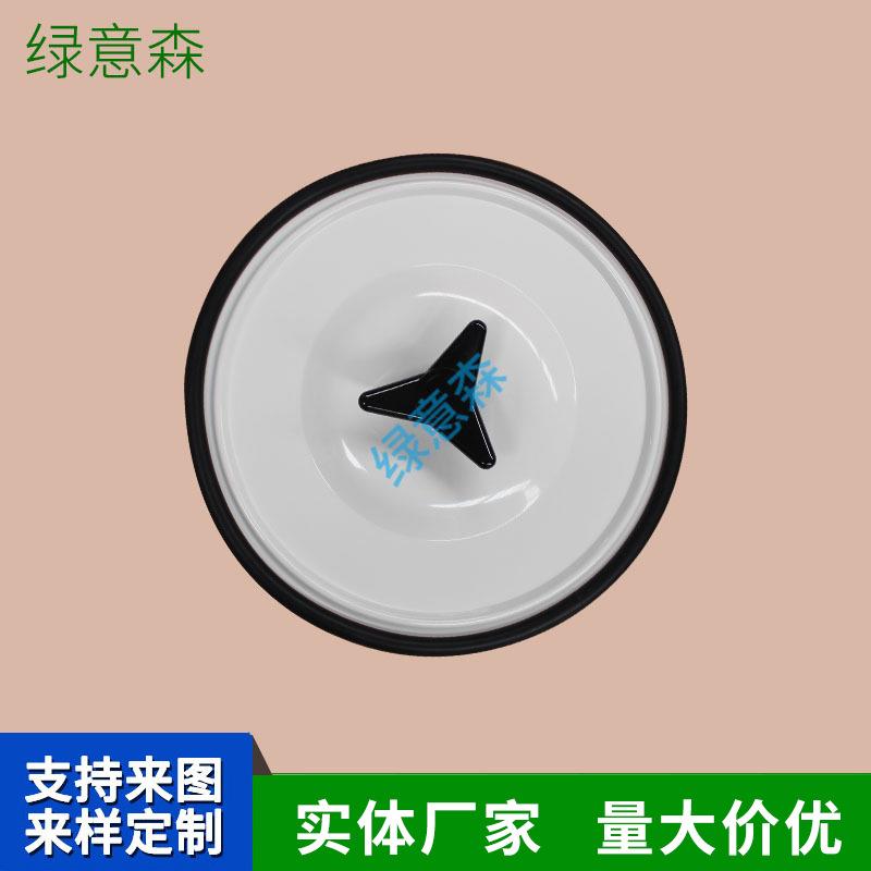 3266滤筒除尘器乳白色盖板3566斜装式滤筒门盖带三角箭手轮密封圈