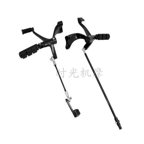 哈雷改装前置脚踏支架04-23年运动者XL883 1200N X48 v72脚踏总成