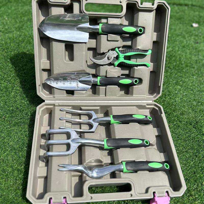 园艺工具园林家用套装袋子工具盒装盆栽养花合金种菜修枝剪锯子