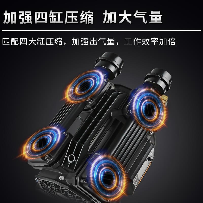 永磁无刷静音空压机气泵小型220V空气压缩机木工喷漆除甲醛