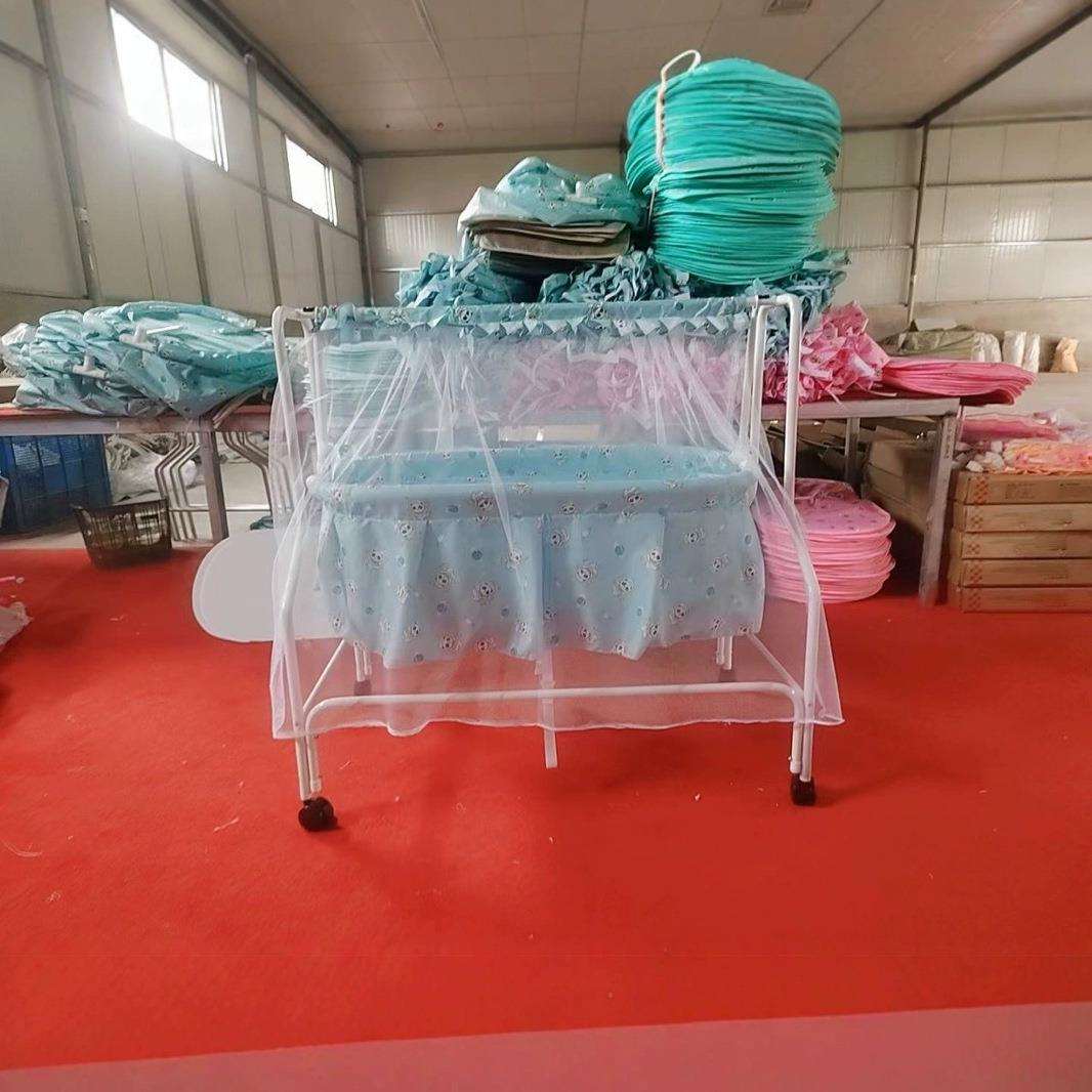 多功能婴儿床可移动便携式宝宝折叠床新生儿摇床带蚊帐