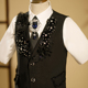 男童主持人礼服花童小西服走秀钢琴比赛演出服潮夏季 儿童西装 套装