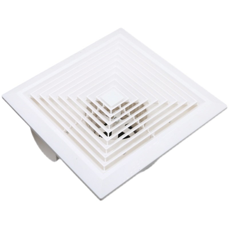 集成吊顶换气扇600x600石膏板60X60铝扣板强力静音天花嵌入式排气