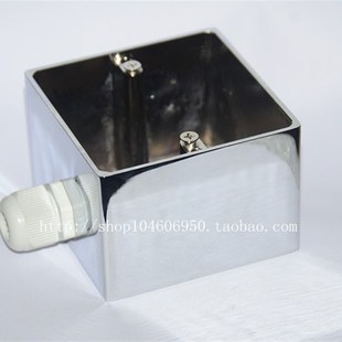 标准86X86底盒 合金插座底盒 可做外置电源做排插座 KING音响 COW