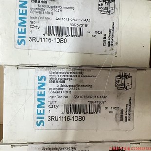 议价 3RU1116 继电器 4AB1 3RU1126 拍前询价