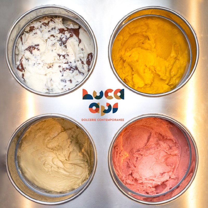 Pozzetti冰淇淋柜专用容器3.5L桶7L圆桶304P不锈钢IFI意菲展示柜