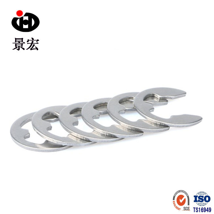 304不锈钢开口卡簧卡圈 E型卡簧圈 轴卡GB896开口挡圈 卡环 Ф3.5
